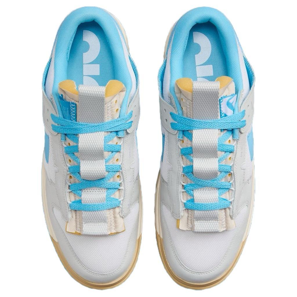 Nike Air Dunk Jumbo Photon Dust Baltic Blue Унисекс Кроссовки Серый Бледно-Слоновая кость Кунжут DV0821-103