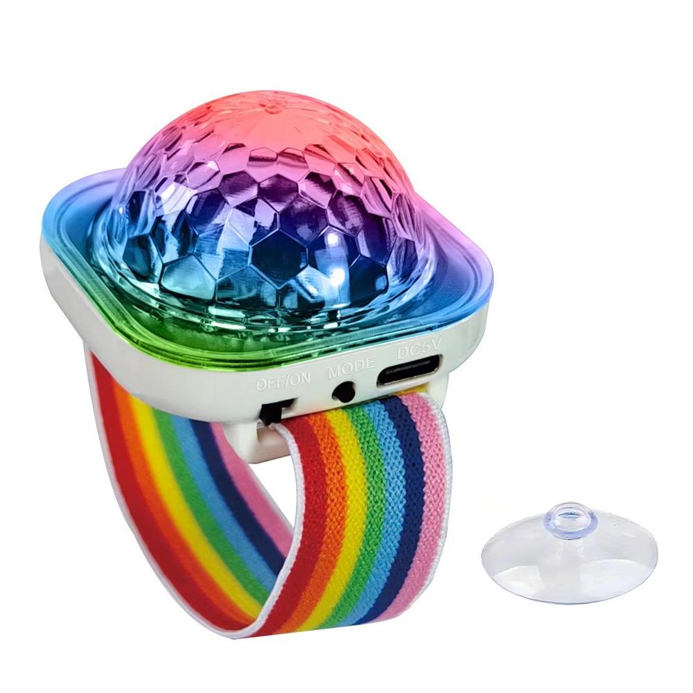 RGB LED Disco Strobe Lights Strobe Effect Wearable Watch Lamp Wrist Ambient Lamp Christmas Party