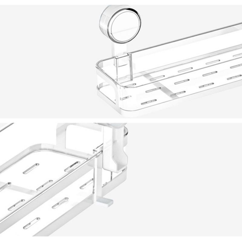 Вращающаяся присоска для хранения вещей, настенная полка для хранения вещей на кухне, в ванной, держатель для шампуня, геля для душа, бытовые органайзеры