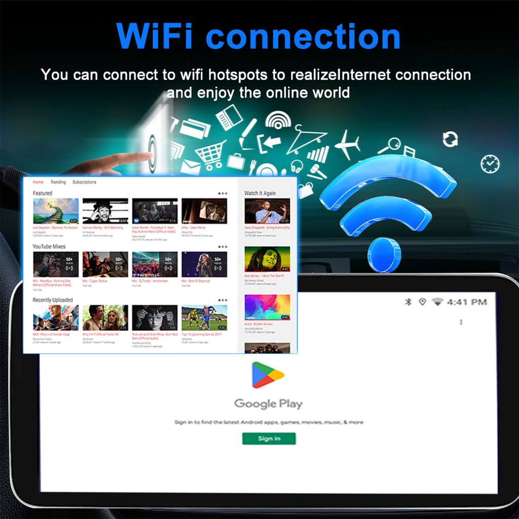 12,3-дюймовый сенсорный экран беспроводной Carplay для Ford Fiesta 2009-2014 GPS-навигация Bluetooth 4G