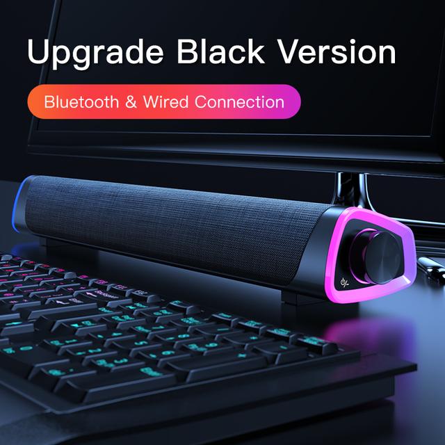 4D компьютерный динамик, стереозвук, сабвуфер, Bluetooth-динамик для ноутбука Macbook, ноутбука, ПК, музыкальный плеер, проводной громкоговоритель