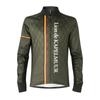 Lion De Capelmuur Racing Thermo Cycling Jacket, Fall/Winter, Fleece-Lined, Argyle Olive, Size XS