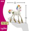 Schleich Bayara Радужный Единорог Возраст Реалистичная Фэнтези Игрушка 70727 (малыш) Фигура, 5+,