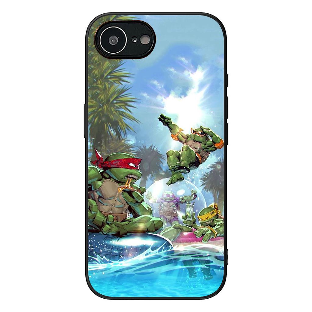 N-Ninjas Cartoon T-Turtles Phone Case for Motorola Moto E13 E20 E32 E22 E14 E15 G32 G60 G72 G7 G8 G82 G9 Plus Power Cover Casing