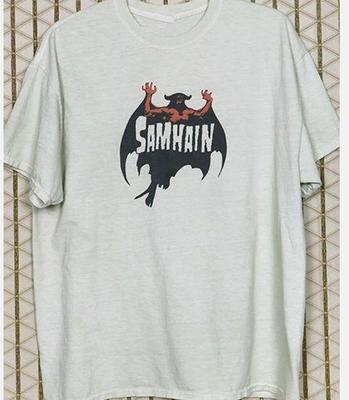 Samhain Band ХЭЛЛОУИН Футболка БЕЛАЯ Унисекс