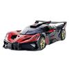 1/32 Bugatti Bolide Миниатюрная модель автомобиля GT Литье под давлением Металлический сплав Звук и свет Оттяжный механизм Детская игрушечная машинка Подарки на день рождения Мальчик