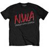 NWA Unisex Adult Straight Outta Compton Cotton T-Shirt
