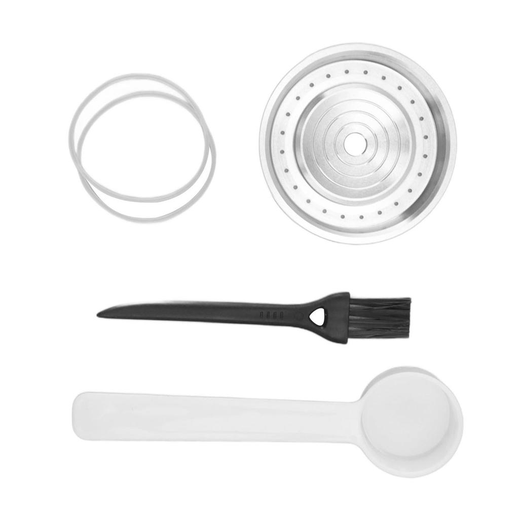 Крышка для кофейной капсулы из нержавеющей стали 304, устойчивая к ржавчине, многоразовая, заправляемая крышка для кофейной капсулы