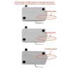 KW3A Microwave Oven Door Switch 16A 125V/250V Door Interloc (2 Normally Open and 1 Normally Close)