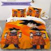 Goku Dragon Ball Threepiece Set 1 Duvet Cover 2 Pillowcase Without Core Without Core Bedding Set Soft And Comfortable