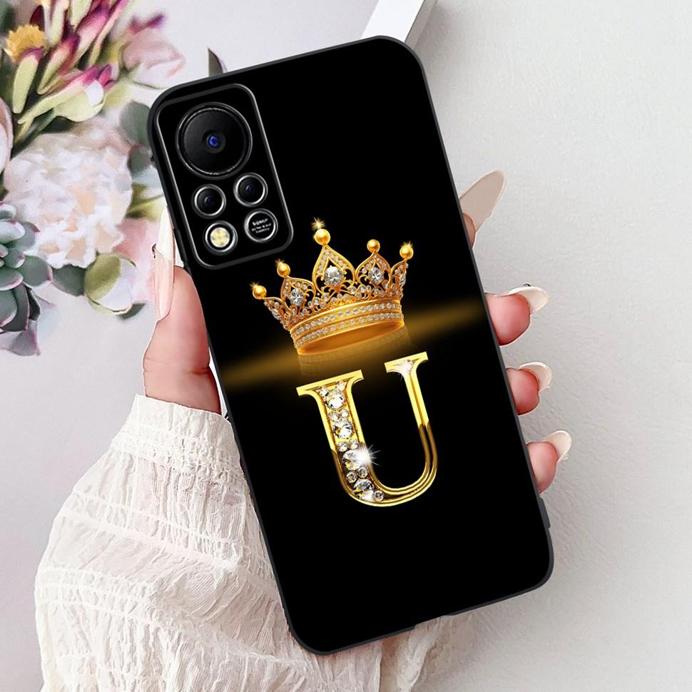 Милый Чехол с Буквами Алфавита Для Infinix Hot 11s NFC Чехол 2022 Мягкая Силиконовая Накладка Для Телефона Для Infinix Hot 11 s Hot11s NFC Чехлы 6.78"