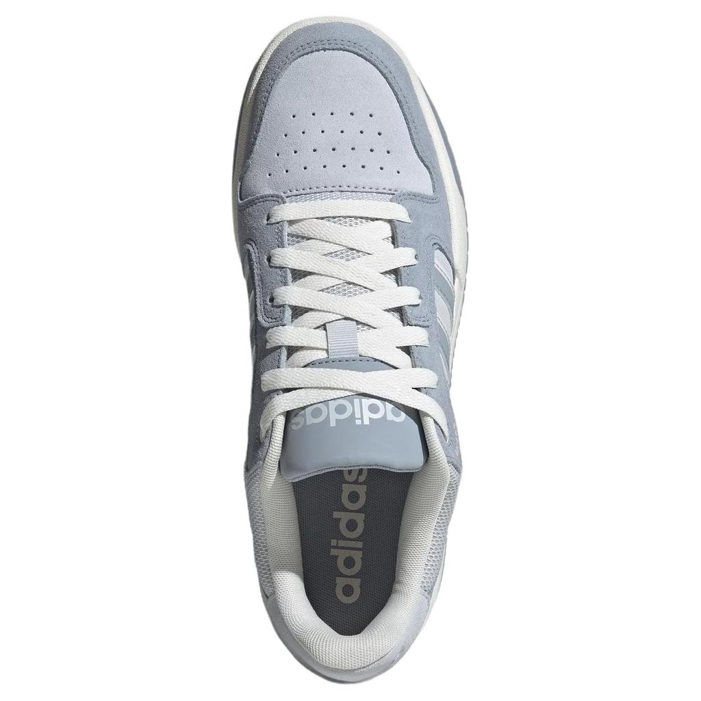 Adidas ENTRAP Износостойкие Низкие кеды для скейтборда Унисекс Серебристо-серые кроссовки KI8458