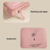 Travel Jewelry Case Multiple Sections Waterproof Soft Lining Earring Storage Bag