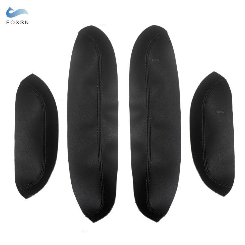 4 шт./компл., кожаная дверная ручка из микрофибры, подлокотник, панель, накладка для Suzuki Swift 2005 2006 2007 2008 2009 2010 2011