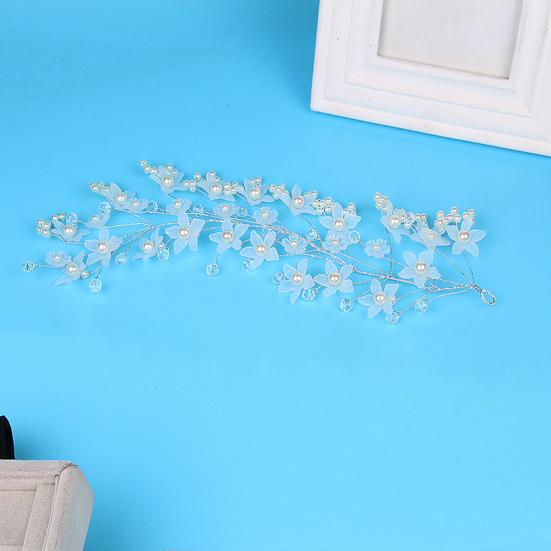 Заколки для волос Цветок Прочный Пластиковый Цветок Свадебное Украшение на Голову для Свадьбы