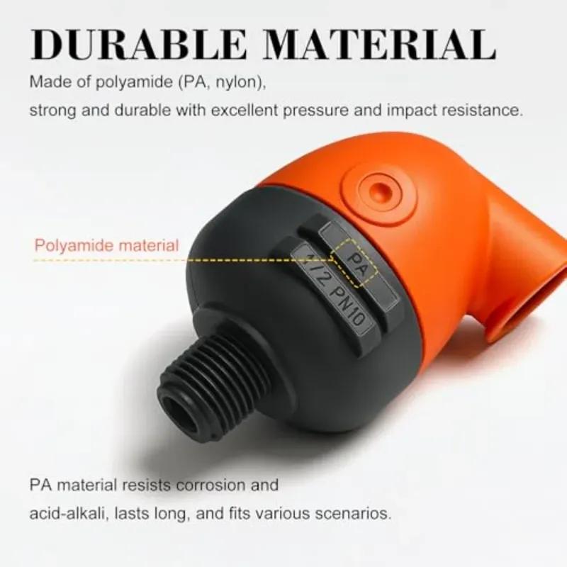 Automatic Air Vent Valve 1/2" 3/4" 1" NPT Thread Connection Venting For Water Tanks High-Flow Air Passage Air Vent Valve