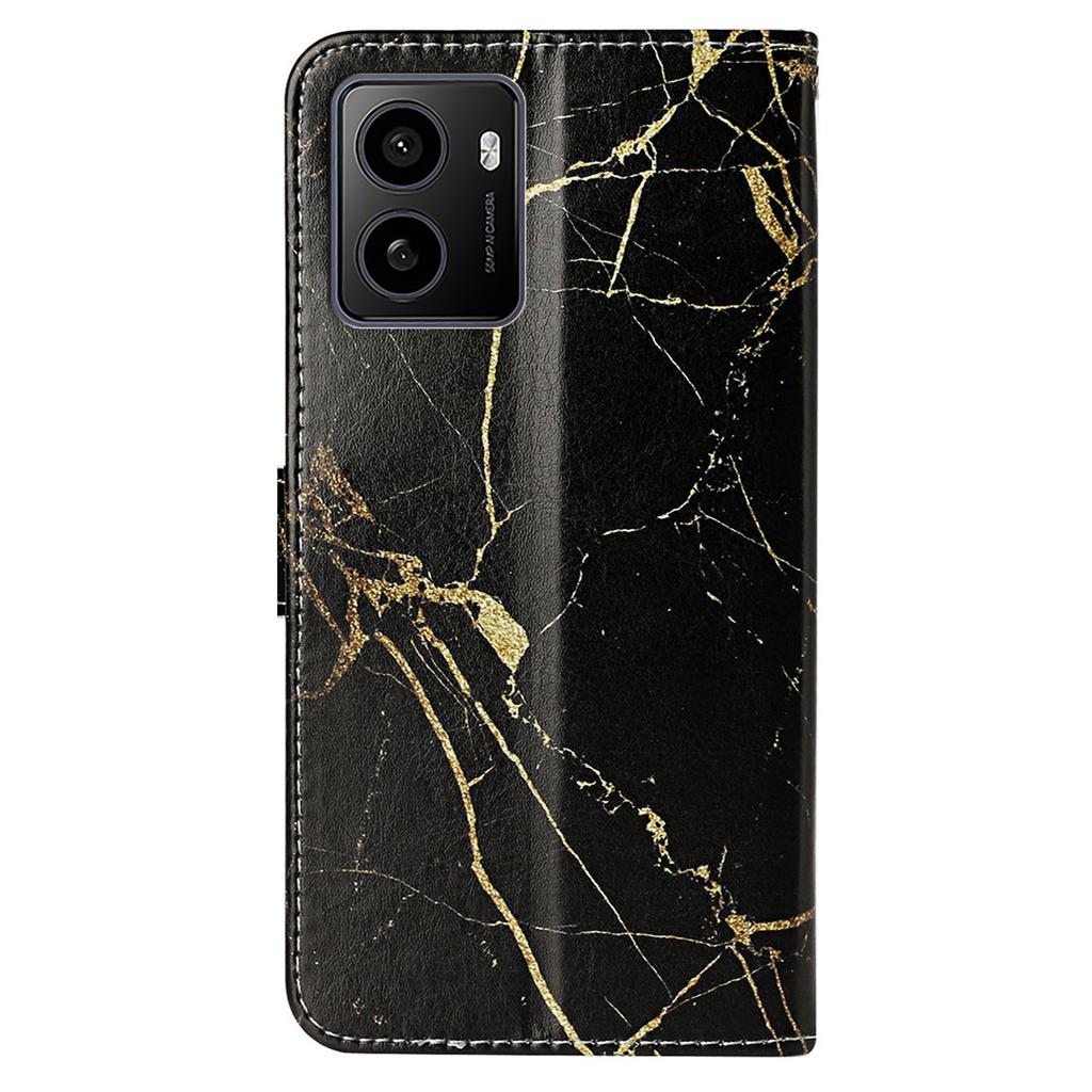 Противоударный чехол-книжка из ПУ кожи с рисунком для HMD Pulse/Pulse+