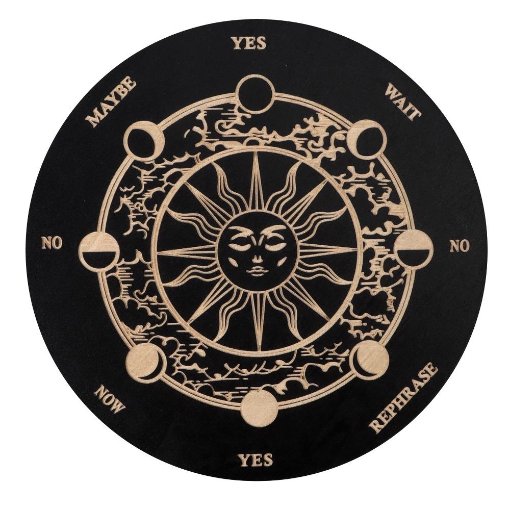 Магические Медитационные Звездные Маятниковые Доски Тарелка для Принятия Решений Доска для Сообщений Доска для Лозоходства Гадательная Доска