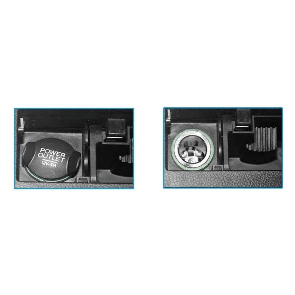 1 шт. Универсальный 12 В Автомобильный Разъем Питания Розетка Вилка Крышка Прикуривателя Черный