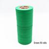 Waterproof Electrician's Insulating Tape, 15m, Wear-Resistant, Available in Red, Yellow, Blue, Green, Black, and White, Width Options: 10/30/50mm