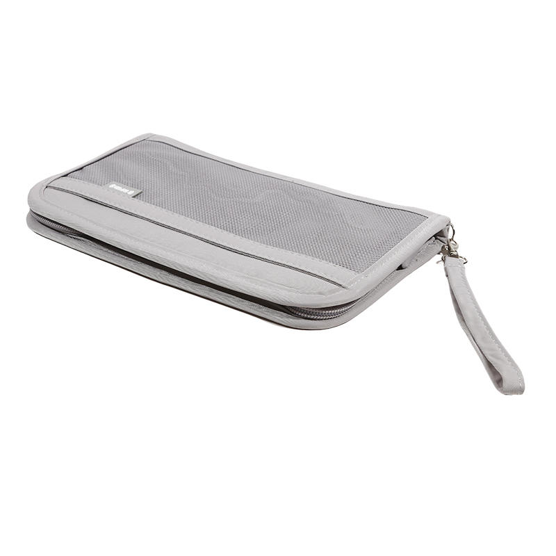 Модный портативный кошелек для карт большой вместимости, ручная дорожная сумка на молнии, оптовая сумка для посадочного талона/паспорта, многофункциональная маленькая сумка для кредитных карт