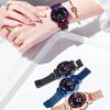 Fashionable Womens Bracelet Watch With Timeless Starry Sky Design And Alloy Case