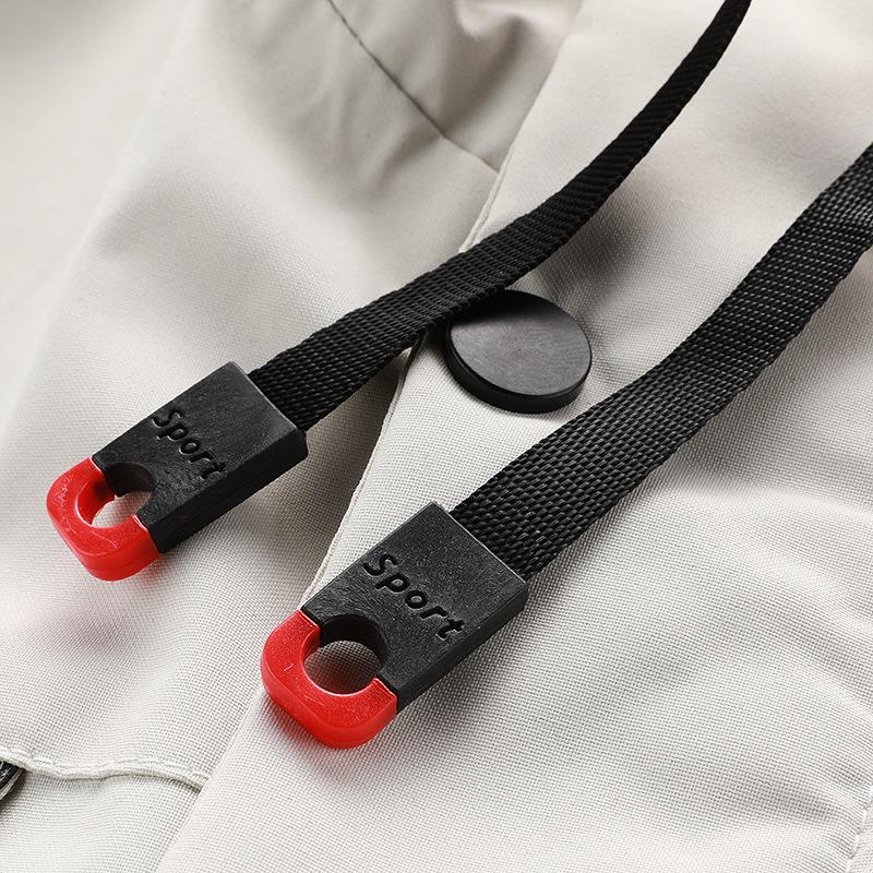 Hooded Jacket Men, In Spring and Autumn, Outdoor Windbreaker Jackets, Mid-length, Windproof, Warm Clothing