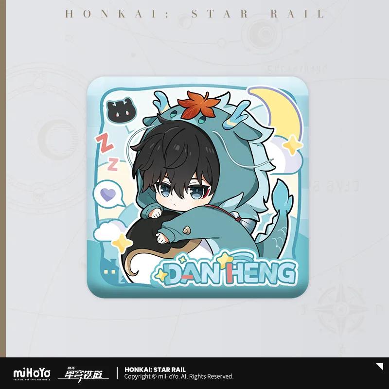 Sunsyea Honkai Star Rail Официальный мерч miHoYo Оригинальный Аутентичный Серия NSSS Q-версия Акриловый стенд Значок Брелок