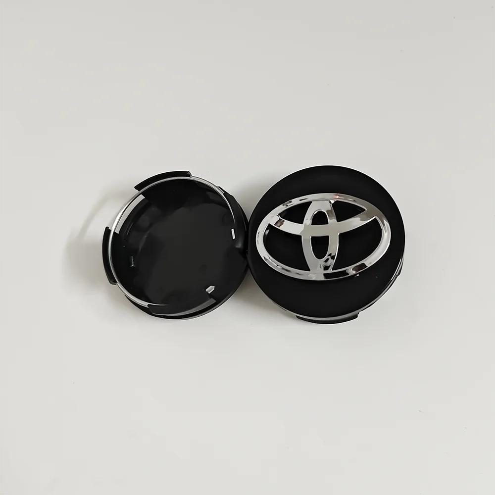 SAV5 for Toyota Camry Corolla RAV4 Highlander Vios C-HR SIENNA AVALON YARLS 53mm 57mm 62mm 4 Pieces Wheel Center Caps