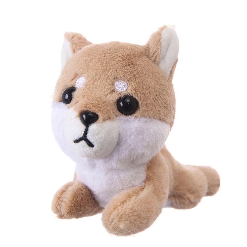 Decoration Dog Pendant Stuffed Animal Dog Plush Doll Jewelry Gift Puppy Plush Keychain Backpack