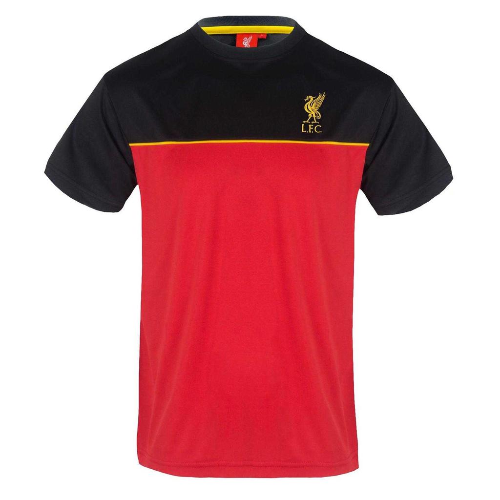 Liverpool FC Mens Colour Block Polyester T-Shirt