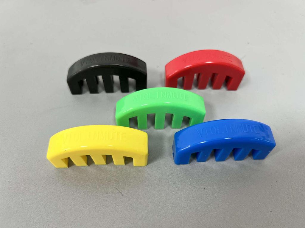 Five-Prong Rubber Violin Mute Silencer