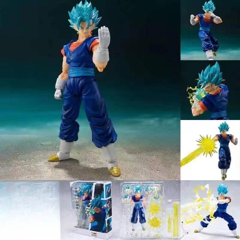 SHF Dragon Ball Веджетта Артикулированная ПВХ Фигурка Действия Коллекционные Игрушки 15см