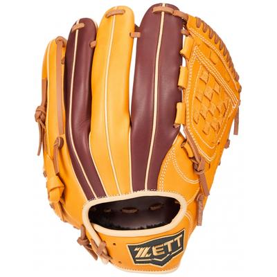 [Amazon.co.jp Limited] Мягкие бейсбольные перчатки ZETT (Перчатка) Fine Play All-Round Oak Brown x Pastel Brown для правостороннего крепления BRGB35420Z