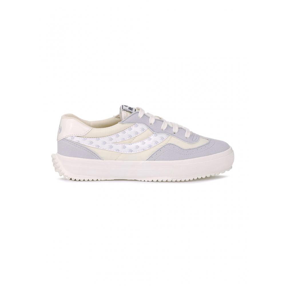 Superga X Zebisco 2837 Узор ласточки светло-серый белый S7123mwa1v