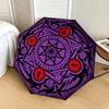 1pc Sacred Symbol of Power Umbrella with Plastic Handle,Suitable for All Seasons Home Travel Outdoor UmbrellaDD1095