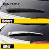 For Toyota C-HR CHR 2016 2017 2018    Car Rear Glass Wiper Cover Rear Trunk Window Wiper Cover Chrome