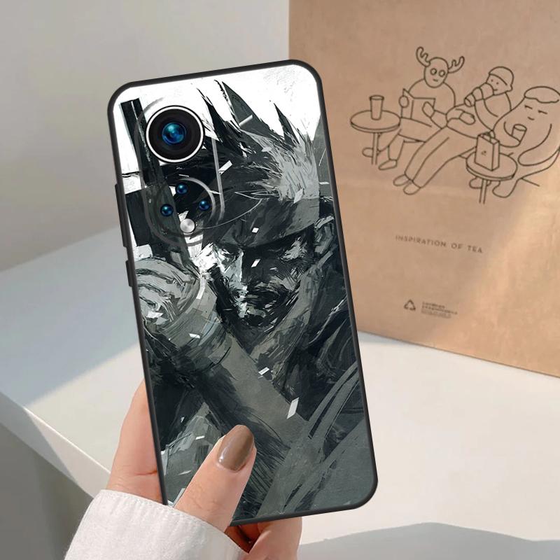 Чехол Metal Gear Solid для Honor Magic 7 6 5 Lite Чехол для Honor 200 400 Pro 50 70 90 X9 X8a X8b X9a X9b X9c