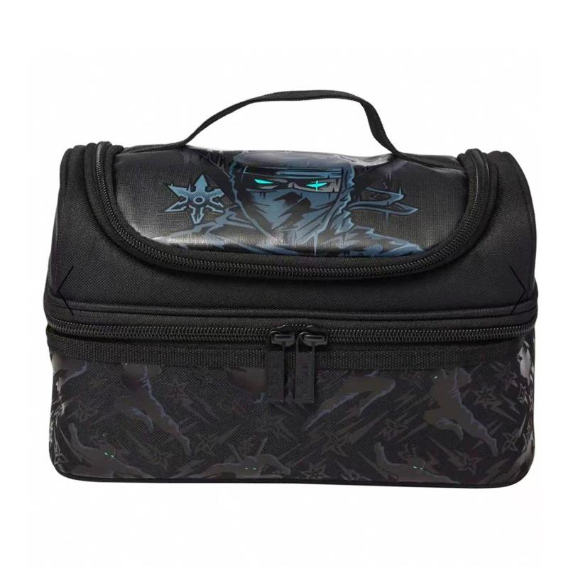 Smiggle Backpack for Kids Teens Large Capacity Black Knight Style Outdoor Casual School Bag