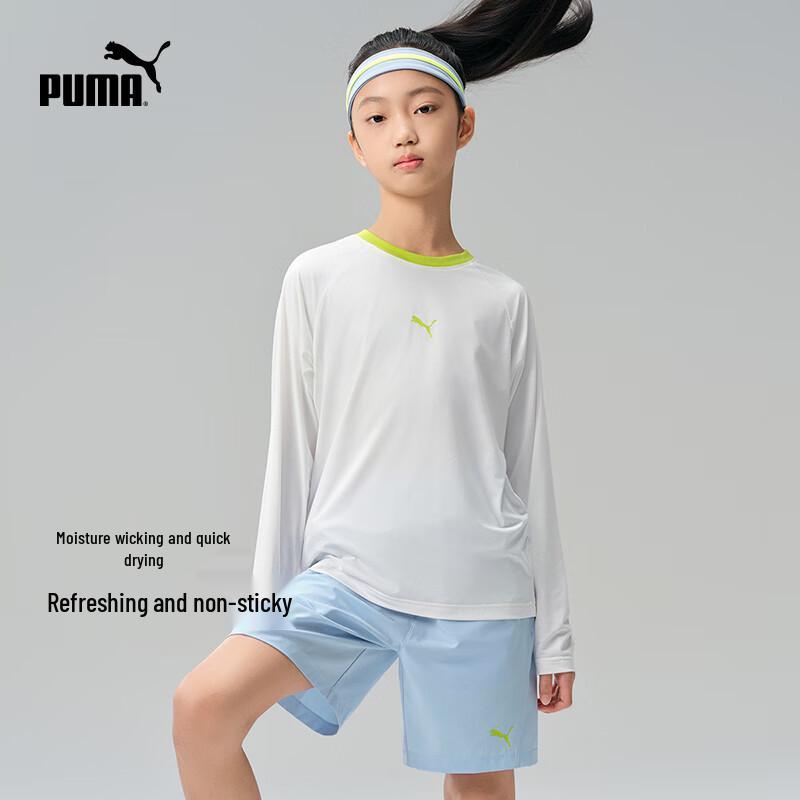 Puma Children's Long Sleeve Quick Dry T-Shirt