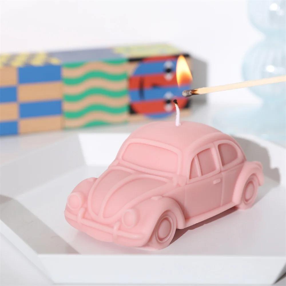 Retro Cars Candle Making Silicone Mold Handmade Candle Making Supplies Casting Mould  Home