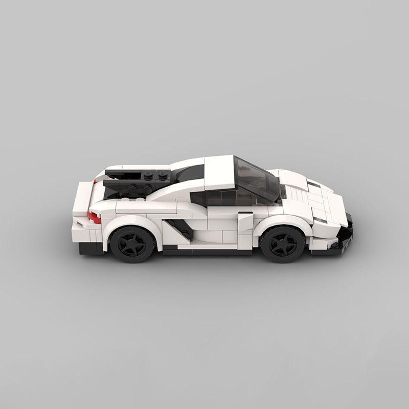 MOC-37664 Compatible Building Blocks Jesko Speed Puzzle Assembled Building Blocks Car Toys