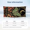 Butterfly Art Nouveau Theme Quick Dry Beach Towel Custom Name Text Print Large Sand Resistant Towel Beach Vacation