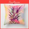 Tropical Fruit Painted Pineapple Pattern Pillowcase For Elegant Home Decor**