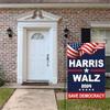 Флаг Walz Garden Tim Walz Waltz For President Garden Flag 12x18 дюймов Двусторонний флаг Walz Yard Flag Sign House Flag Ward Banner Garden Decor