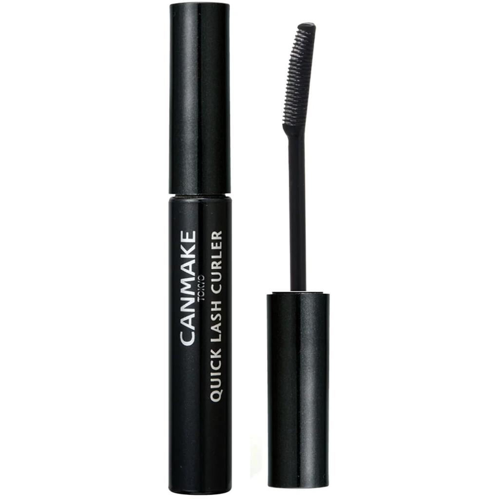 Canmake Quick Lash Curler BK Black Type Mascara Base Top Coat Curl Keep 3.4g (x 1)
