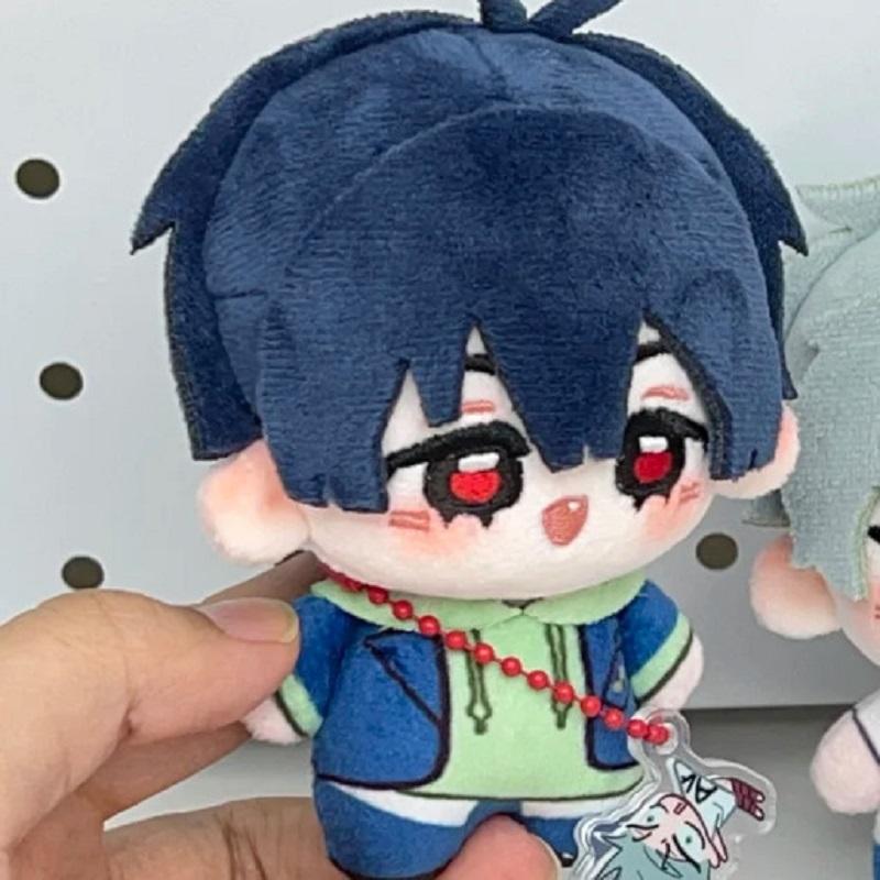 10cm Anime ALIEN STAGE Ivan Till Cartoon Plush Stuffed Doll Starfish Body Cosplay 10cm Game Toys Dolls Pendant Keychain Gift