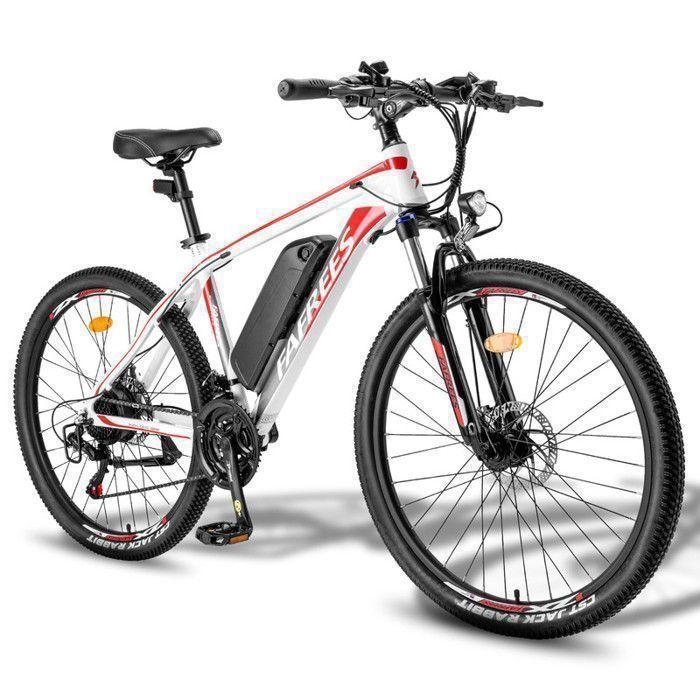 FAFREES 26 Hailong One - Vélo électrique 26" VTT - Moteur 450W Batterie 36V/13.5Ah - Shimano 21 vitesses - Autonomie 100km