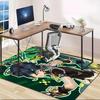 1pc Genshin Impact Kinich1 Design Area Rug - Non-Slip, Soft & Cozy Floor Mat for Living Room, Bedroom, Office - Indoor/Outdoor Decorative Carpet