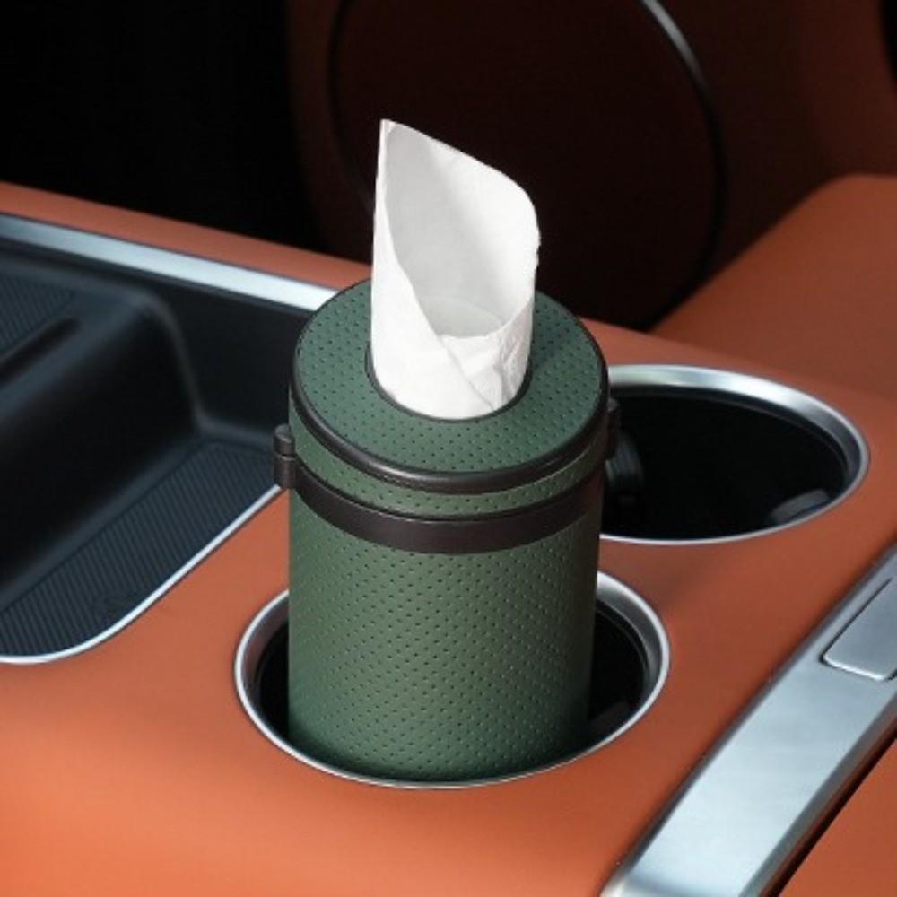 Tissue Dispenser Multi-functional Car Tissue Box Car Tissue Tube Storage Bag for Vehicles